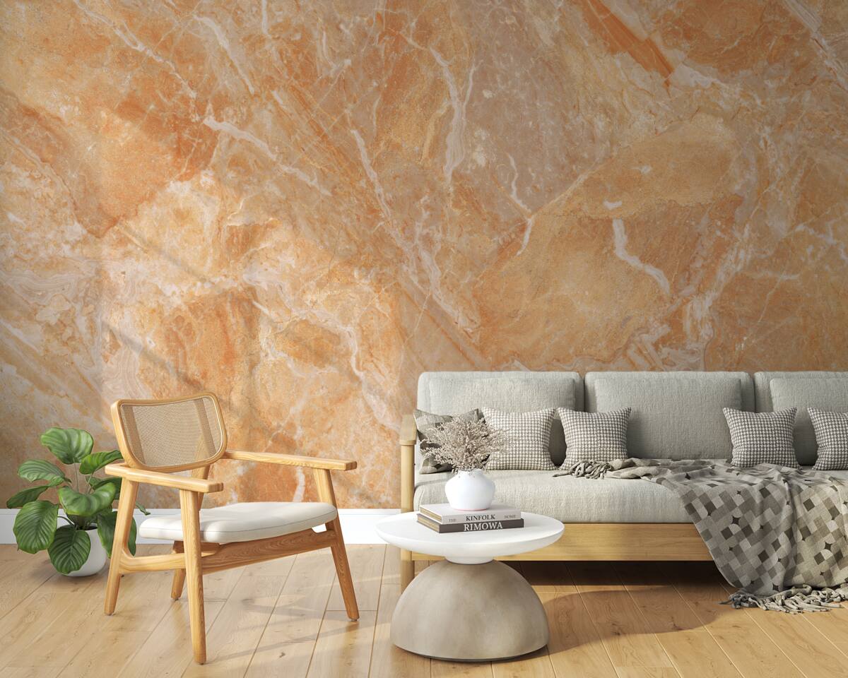Фотошпалери оніксовий фон у відтінках помаранчевого