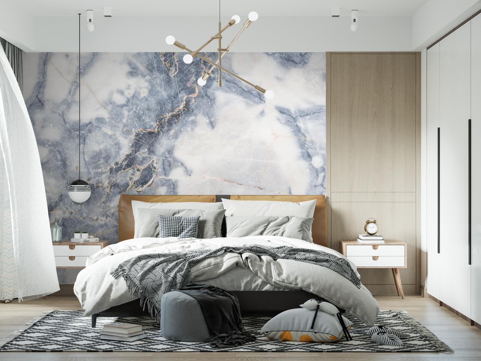 Фотошпалери фон - сірий мармур