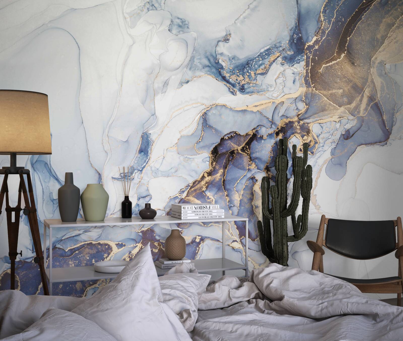 Фотошпалери небесний мармуровий фон