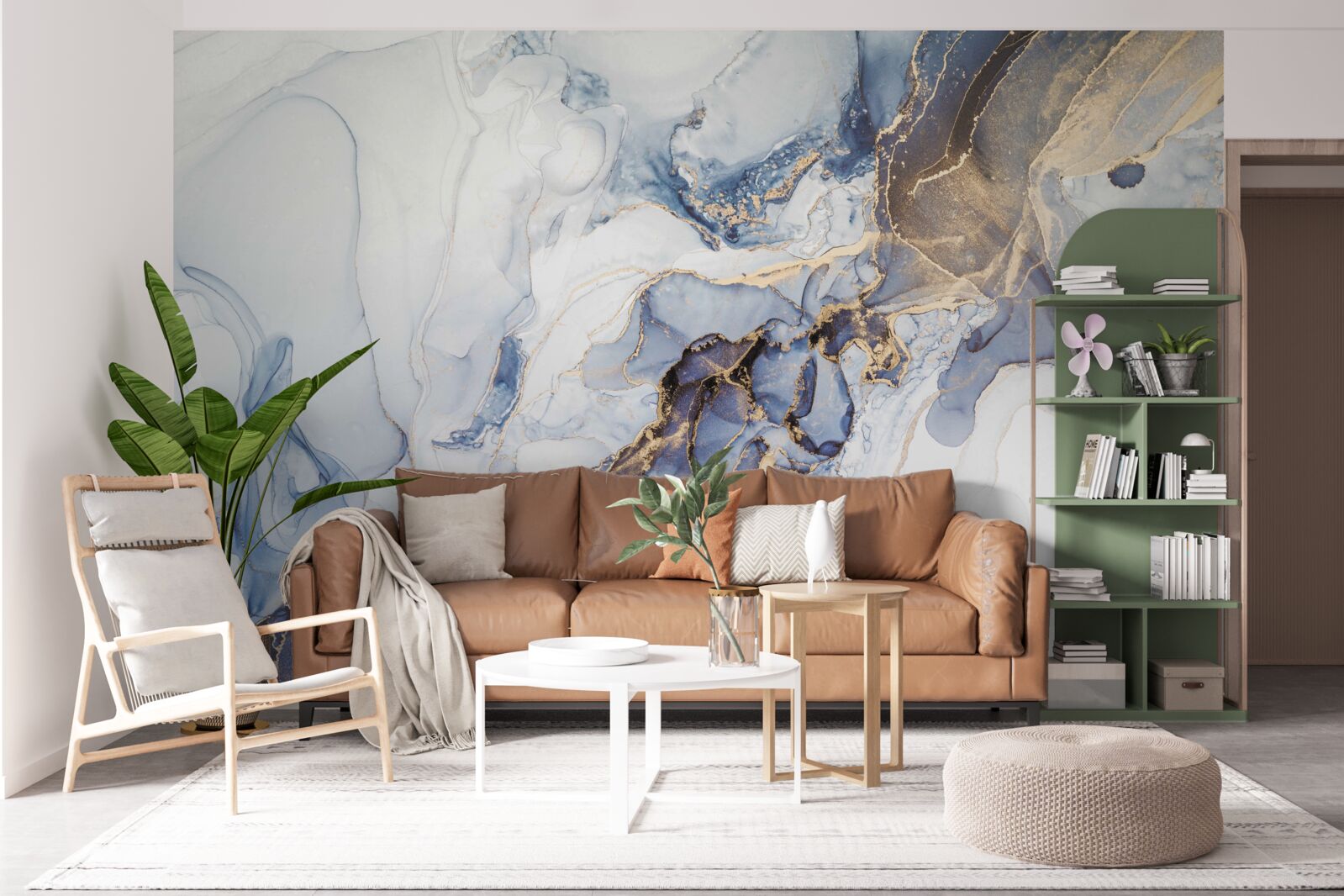 Фотошпалери небесний мармуровий фон