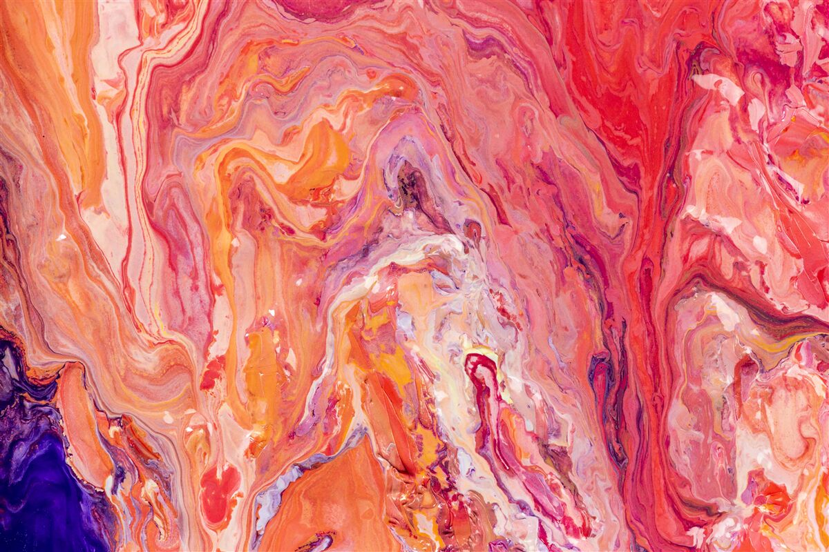 Фотошпалери колірні градієнтні потоки