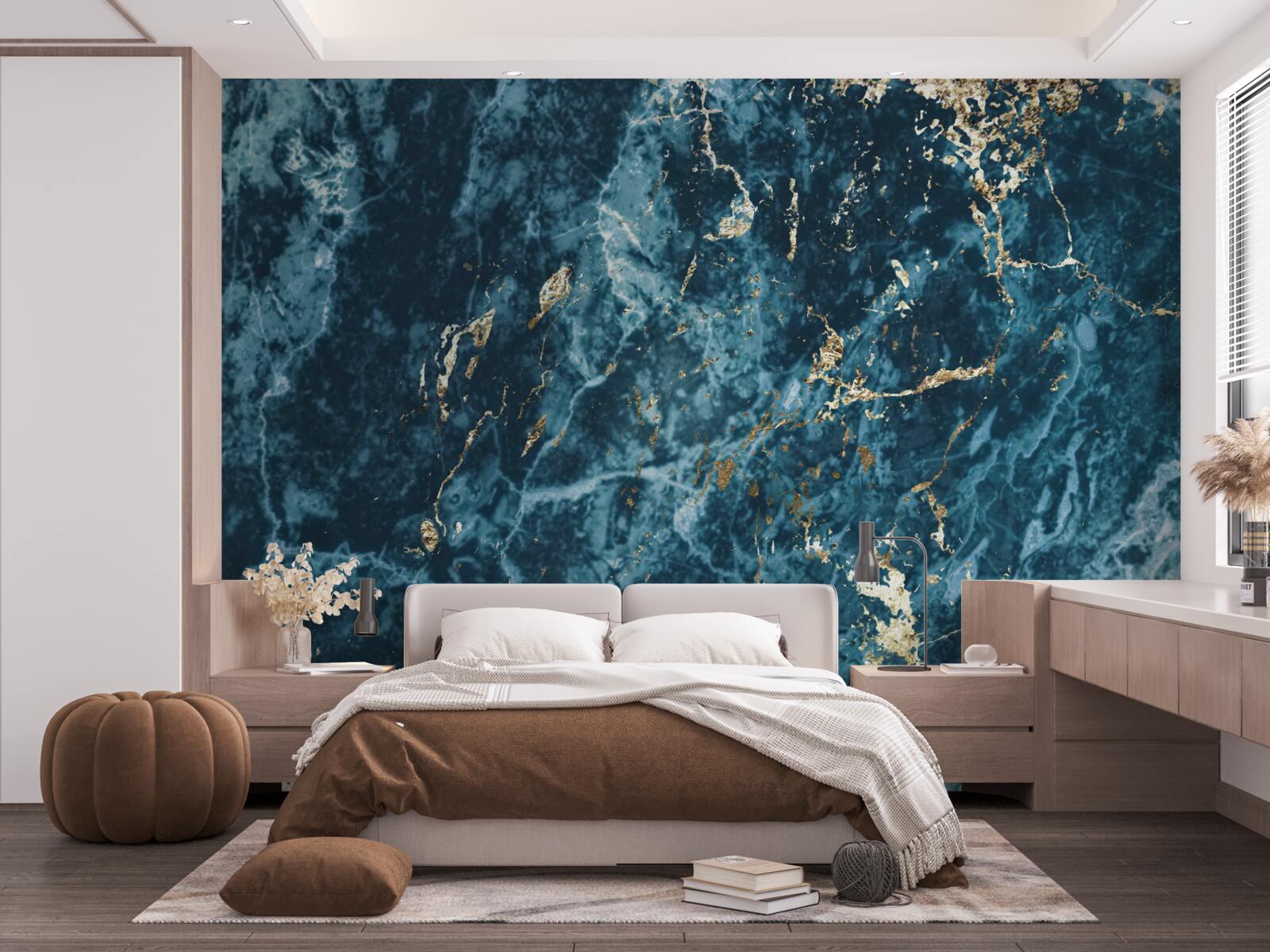 Фотошпалери малахітовий абстрактний фон