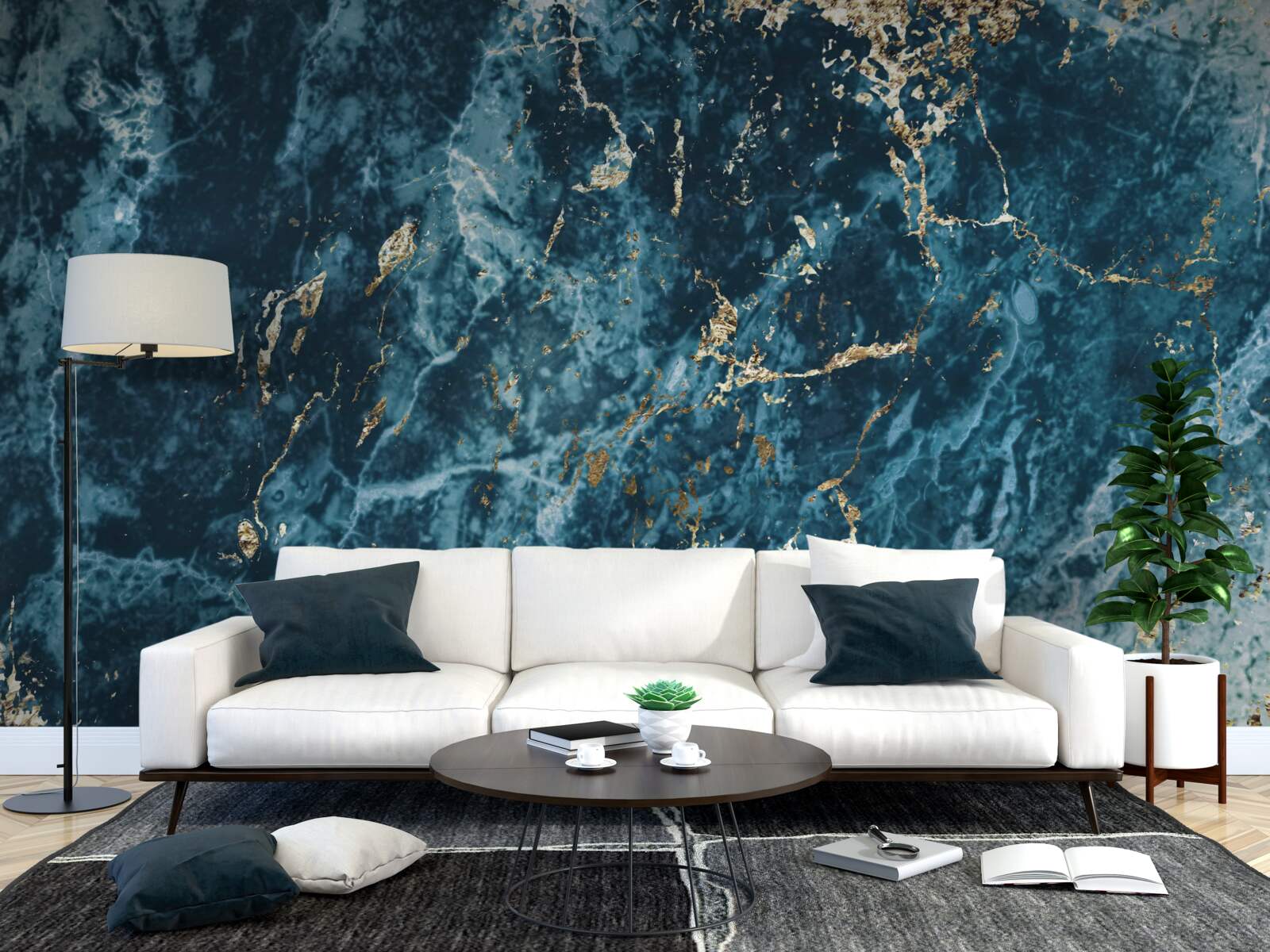 Фотошпалери малахітовий абстрактний фон