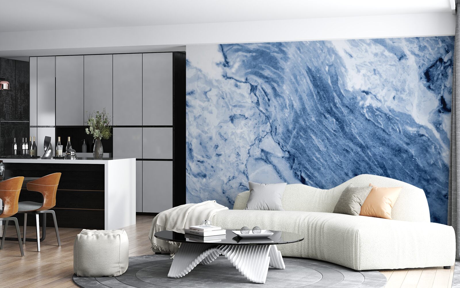 Фотошпалери зимові утворення із замерзлої води