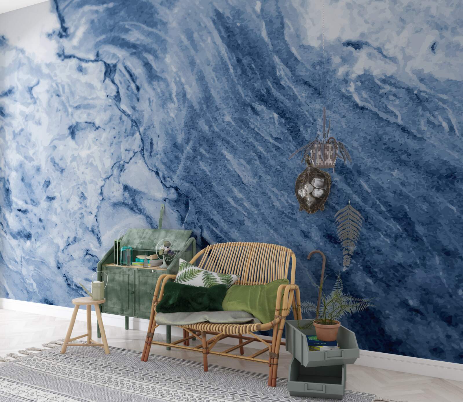 Фотошпалери зимові утворення із замерзлої води