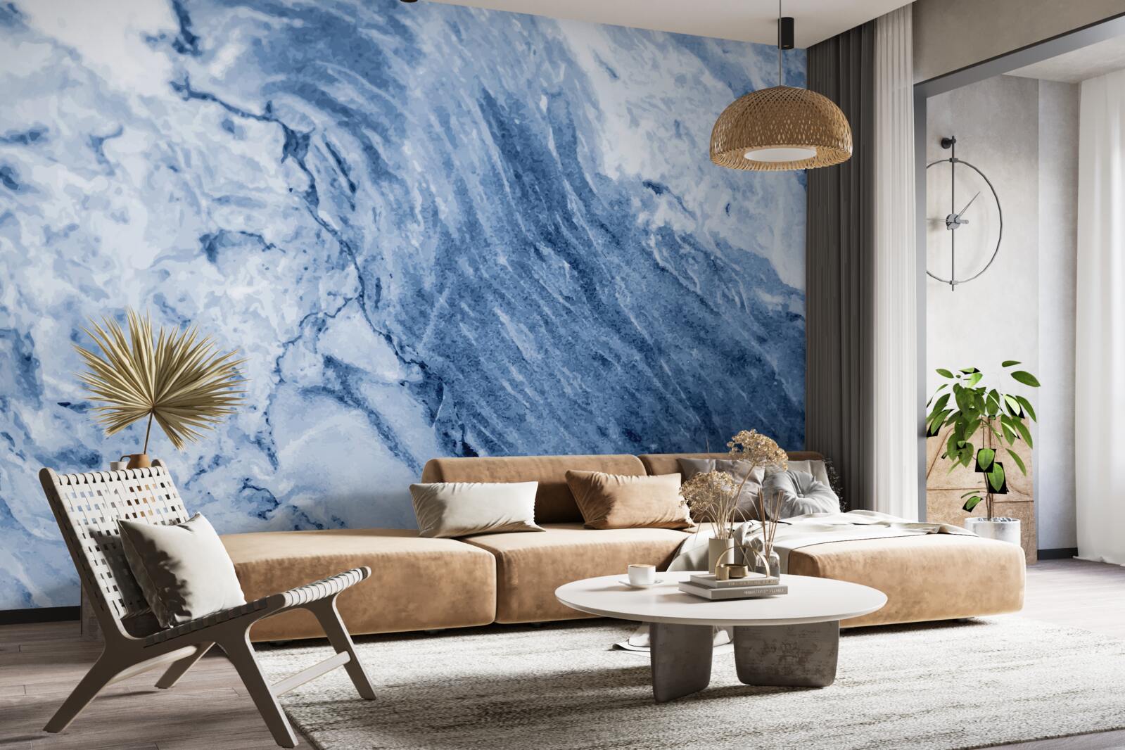 Фотошпалери зимові утворення із замерзлої води