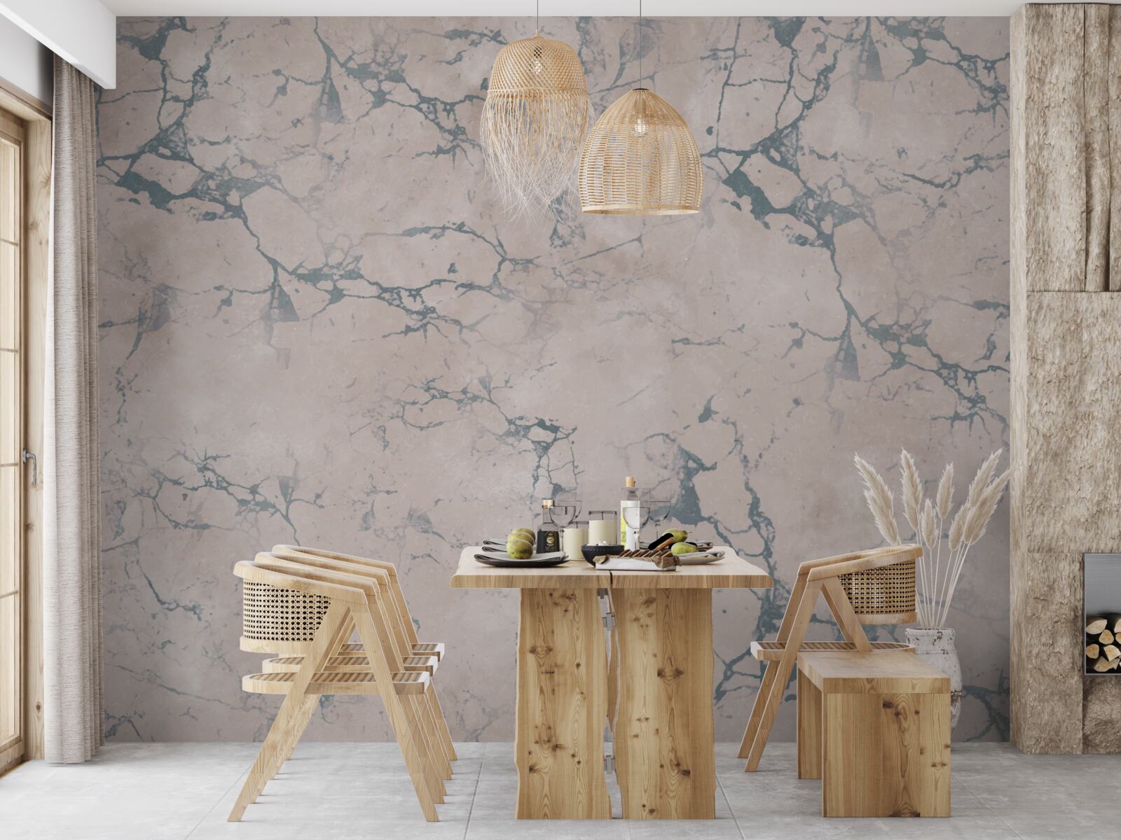 Фотошпалери легка мармурова текстура