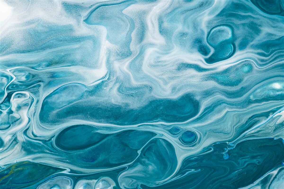 Фотошпалери ніжний бірюзовий відтінок мармуру