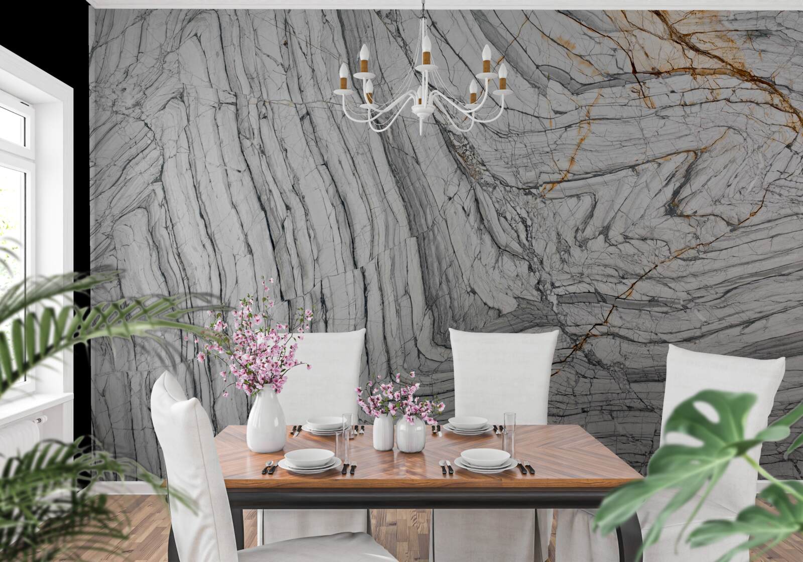 Фотошпалери до складу сплаву входить кварцит