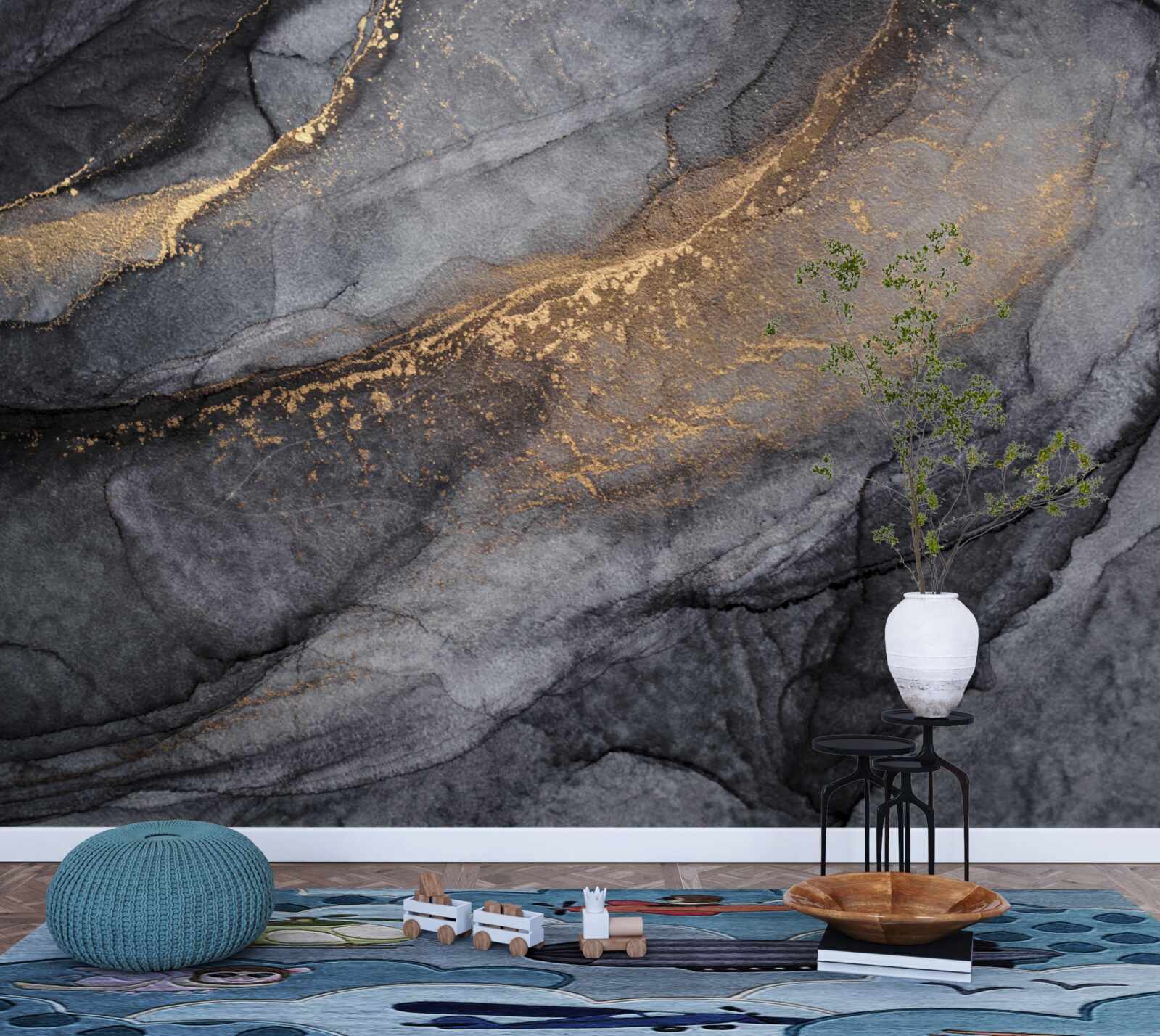 Фотошпалери ексклюзивний абстрактний мармур