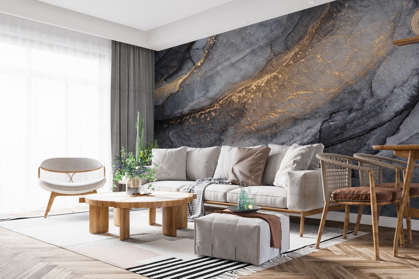 Фотошпалери ексклюзивний абстрактний мармур