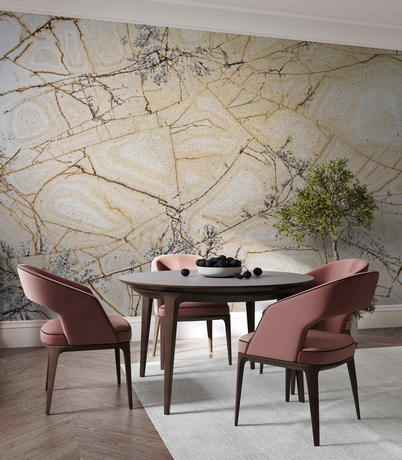 Фотошпалери краса світлого кварциту