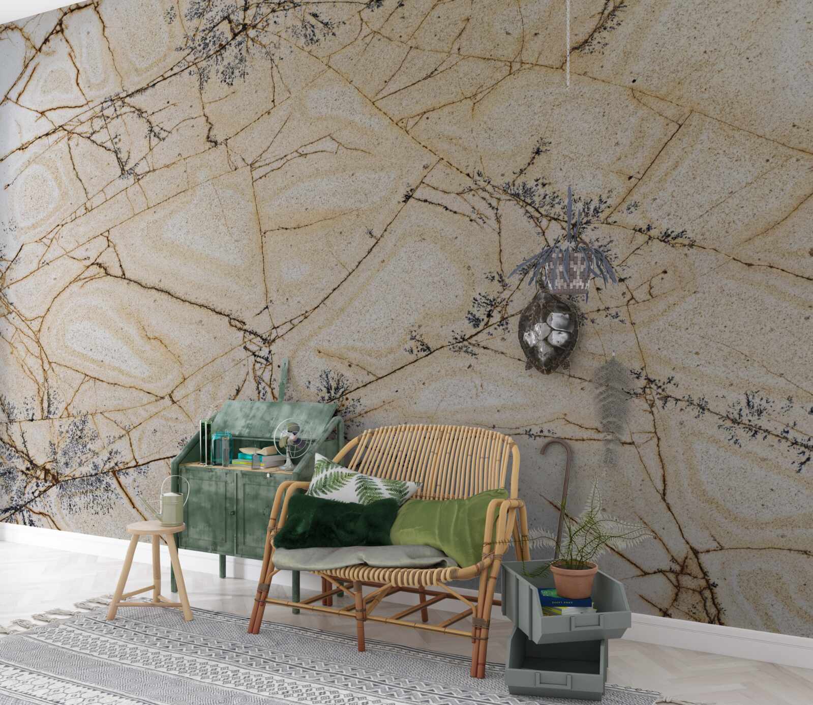 Фотошпалери краса світлого кварциту