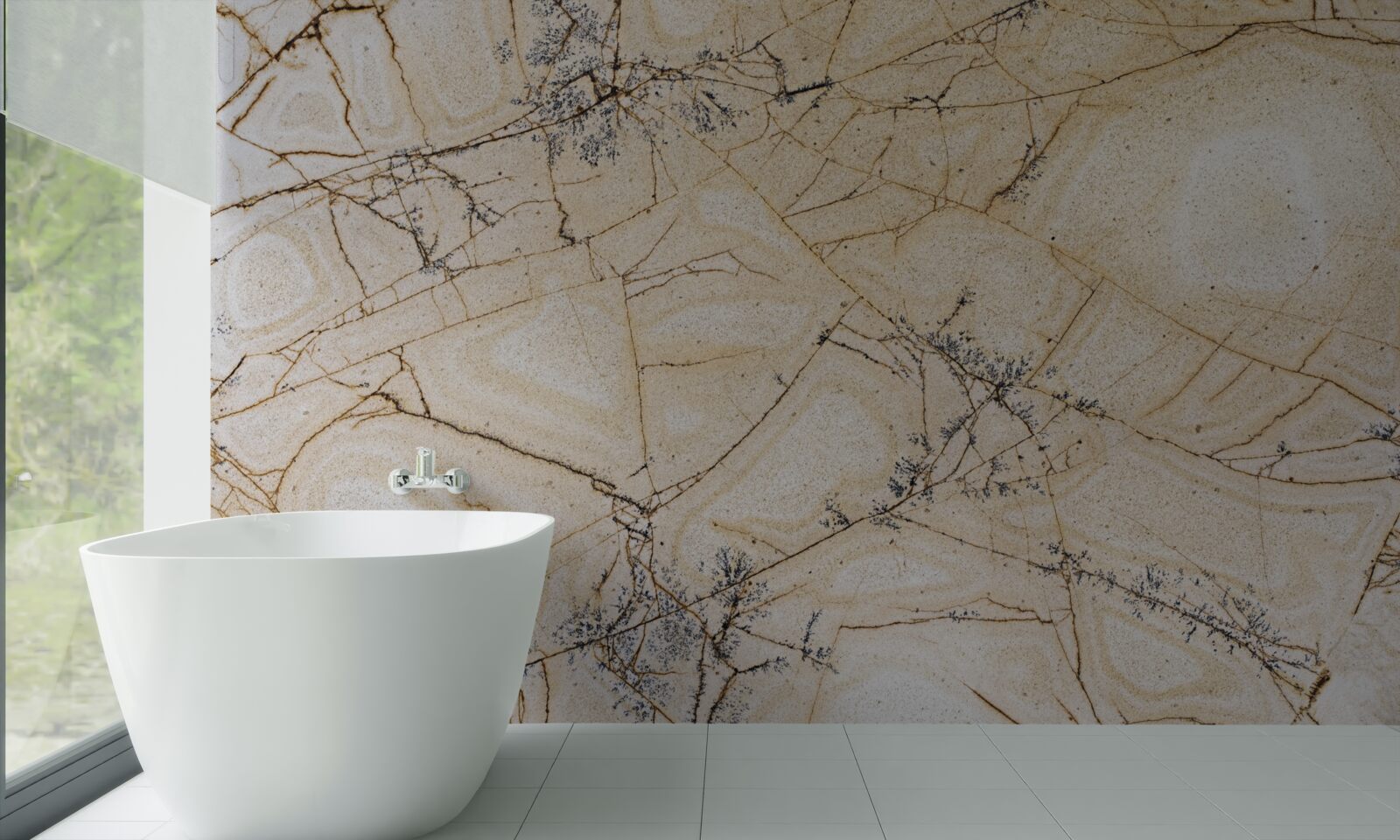 Фотошпалери краса світлого кварциту