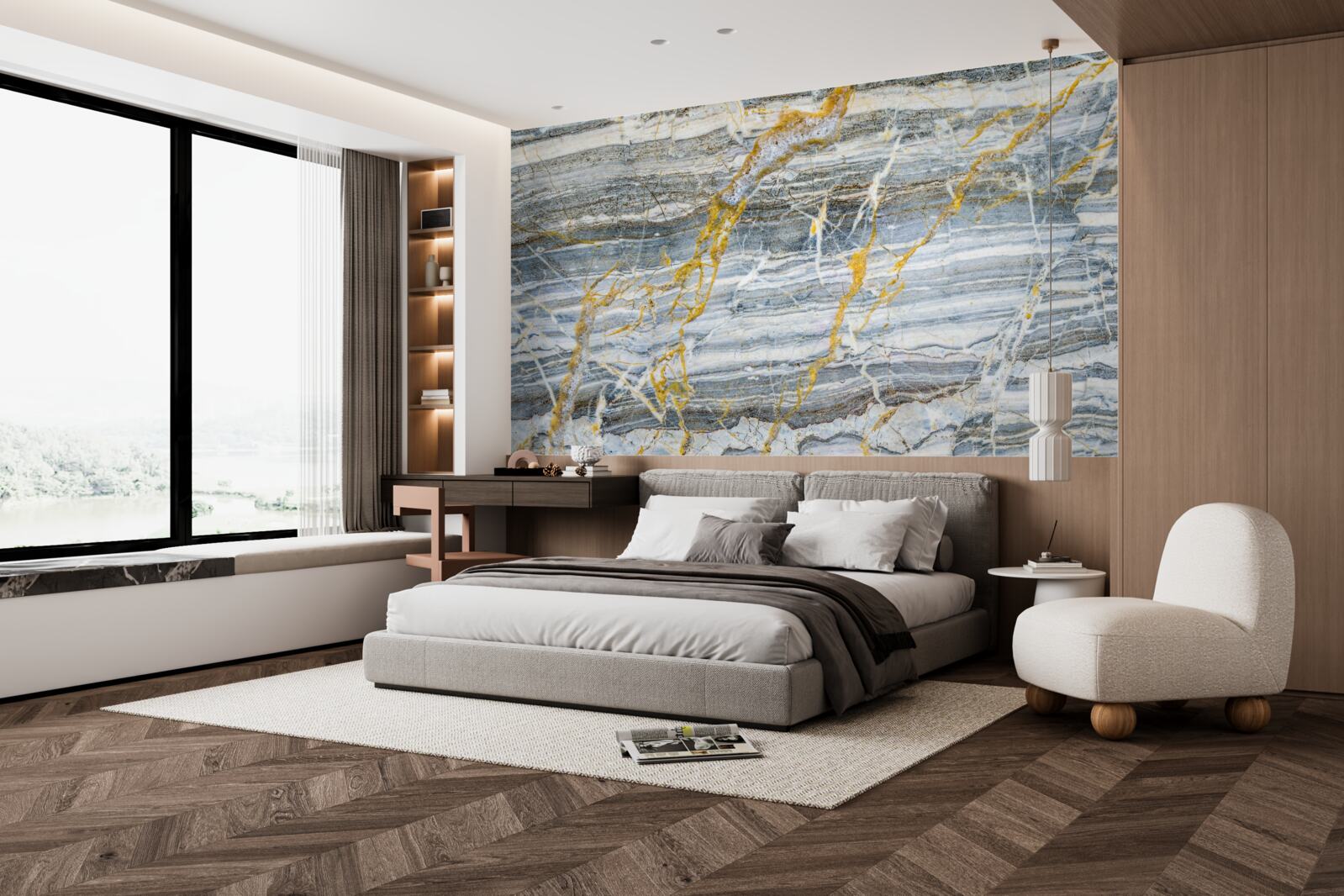 Фотошпалери оніксовий мармур