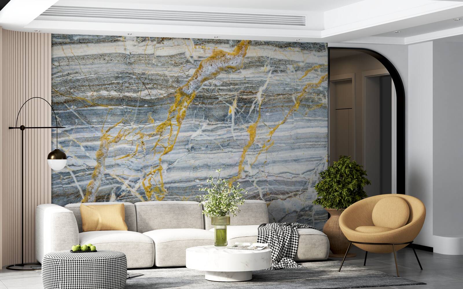 Фотошпалери оніксовий мармур