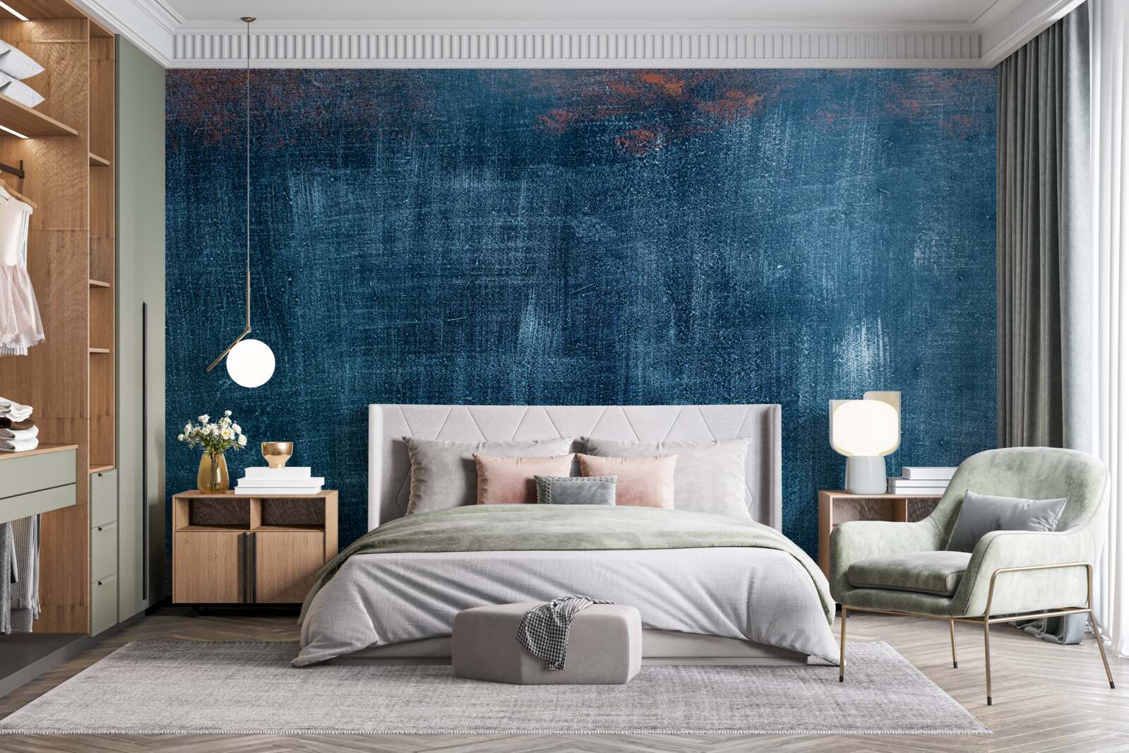 Фотошпалери вода з абстрактним холодом