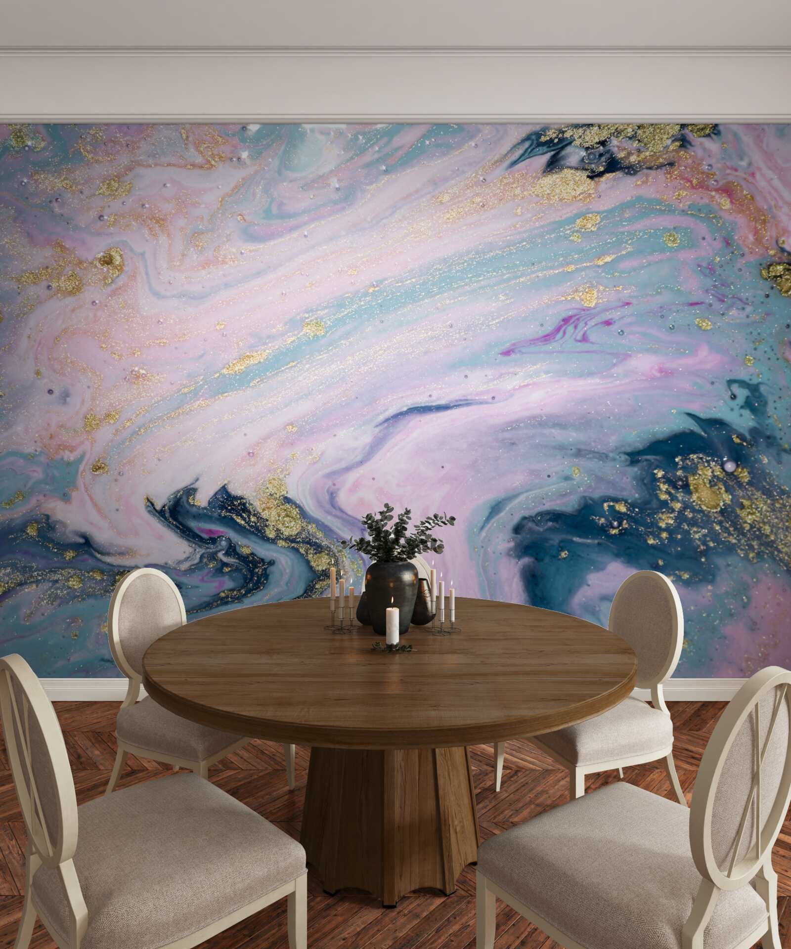 Фотошпалери різноманітні кольори вишуканого мармуру