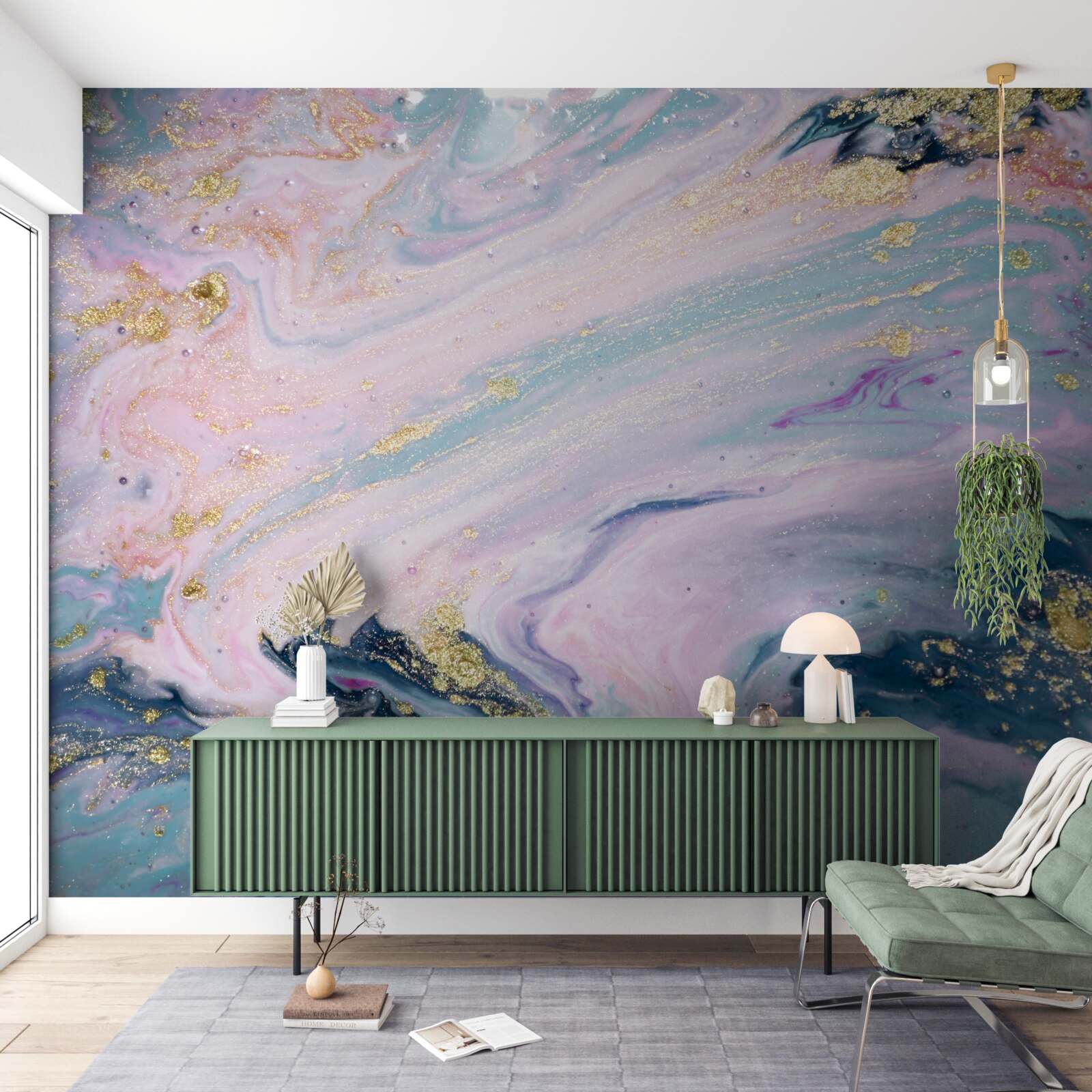 Фотошпалери різноманітні кольори вишуканого мармуру