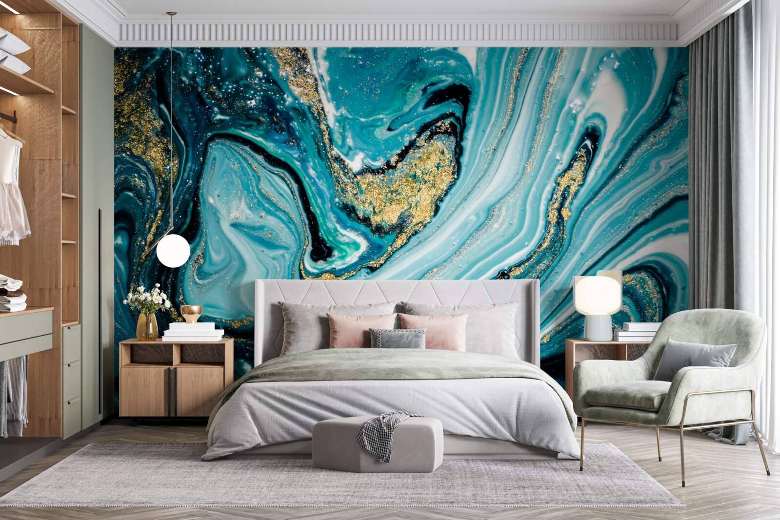 Фотошпалери пишні простори морських глибин