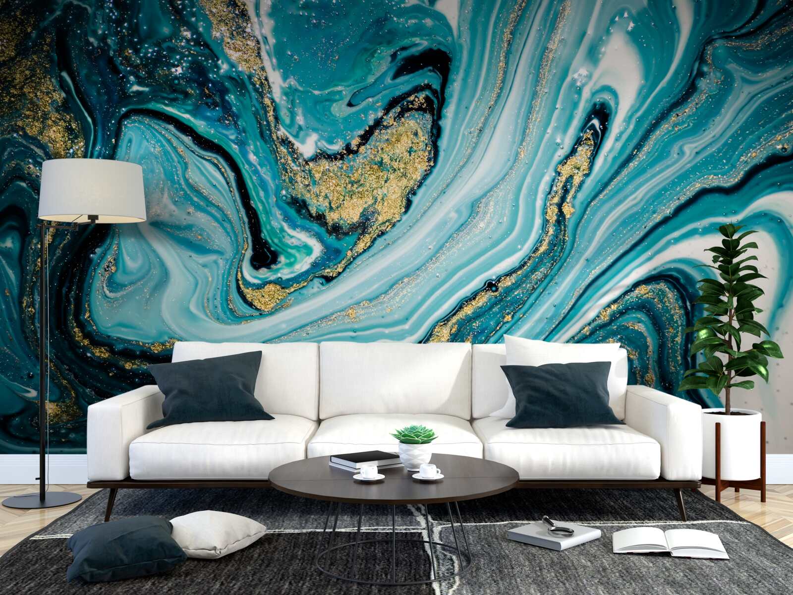 Фотошпалери пишні простори морських глибин