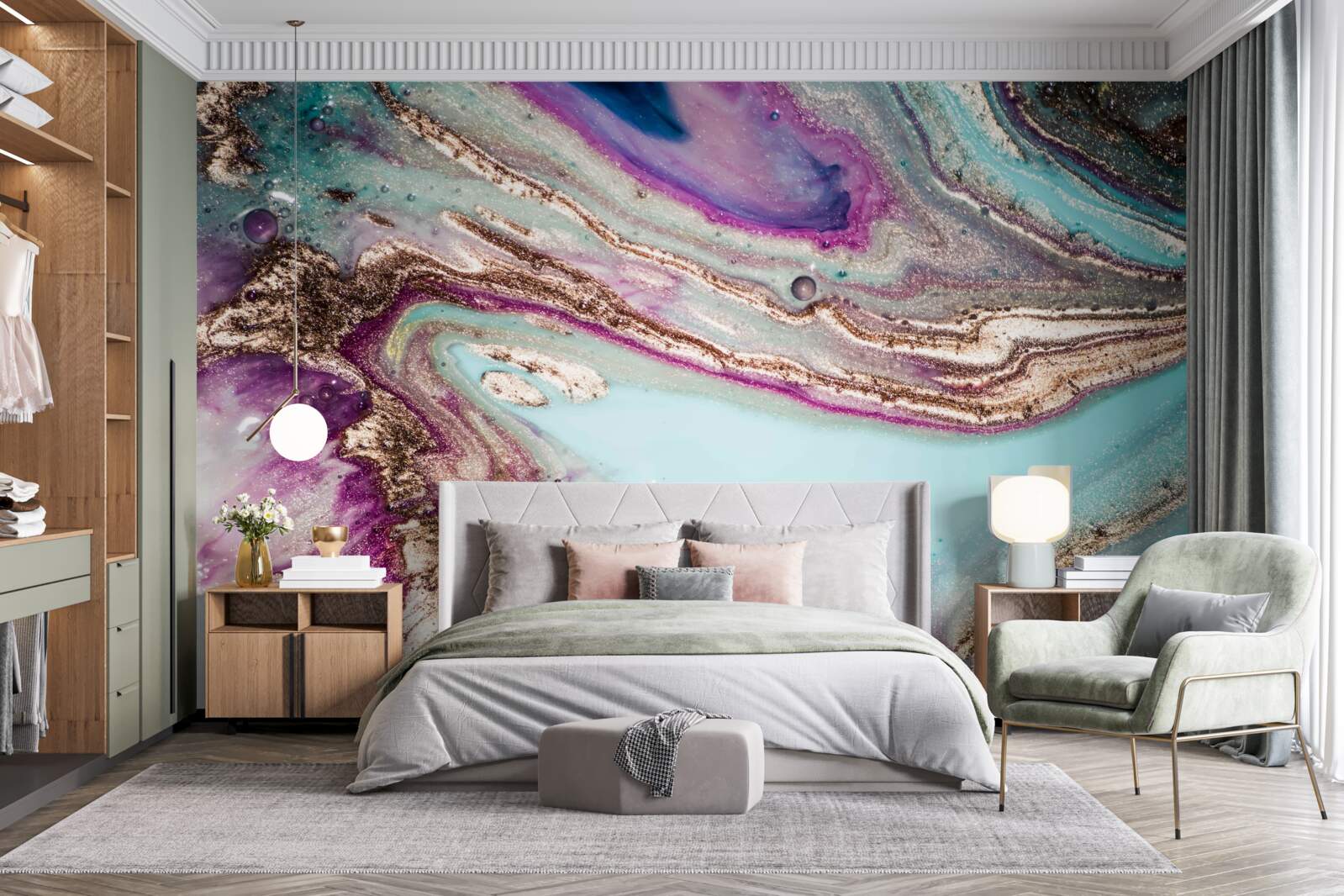 Фотошпалери прозорі, незамінні рідини