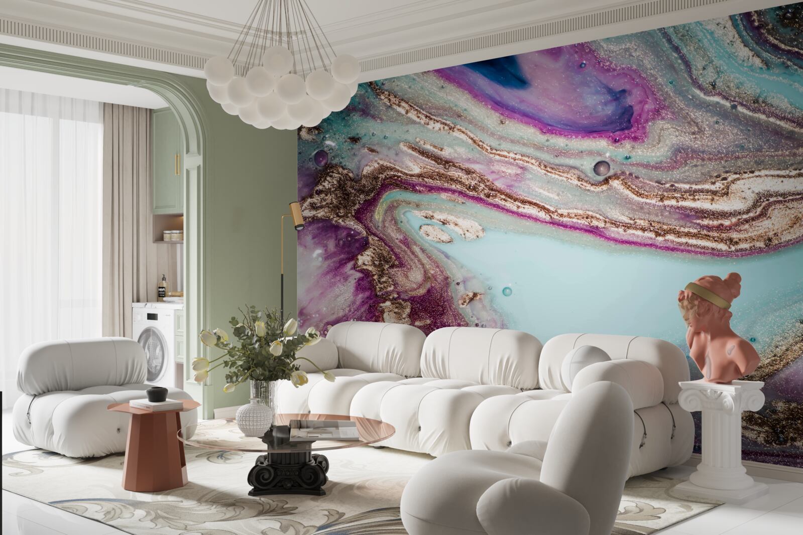 Фотошпалери прозорі, незамінні рідини