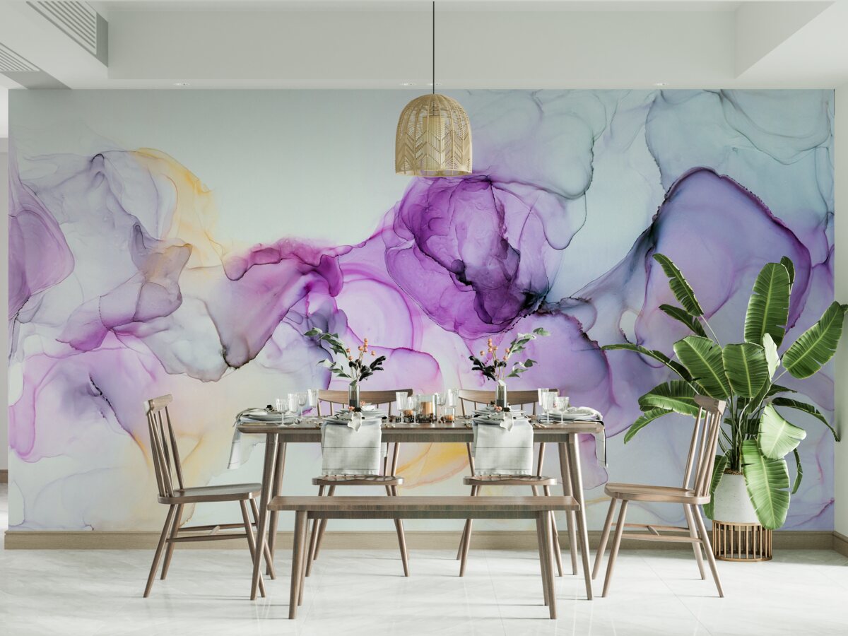 Фотошпалери плями від акварельних фарб