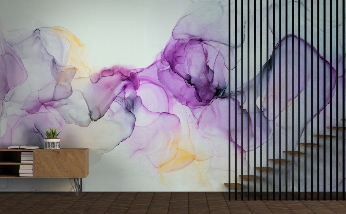 Фотошпалери плями від акварельних фарб