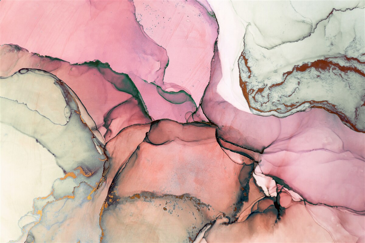 Фотошпалери мармур у відтінках рожевого, натхненний абстракцією