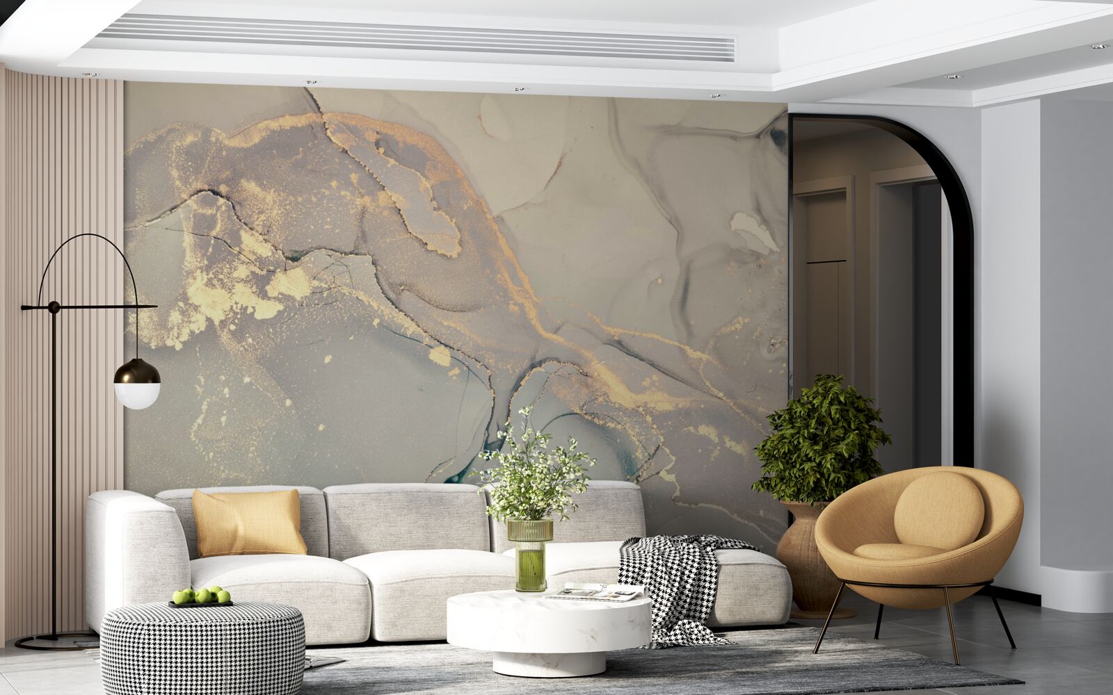 Фотошпалери художня рідина на основі чорнила