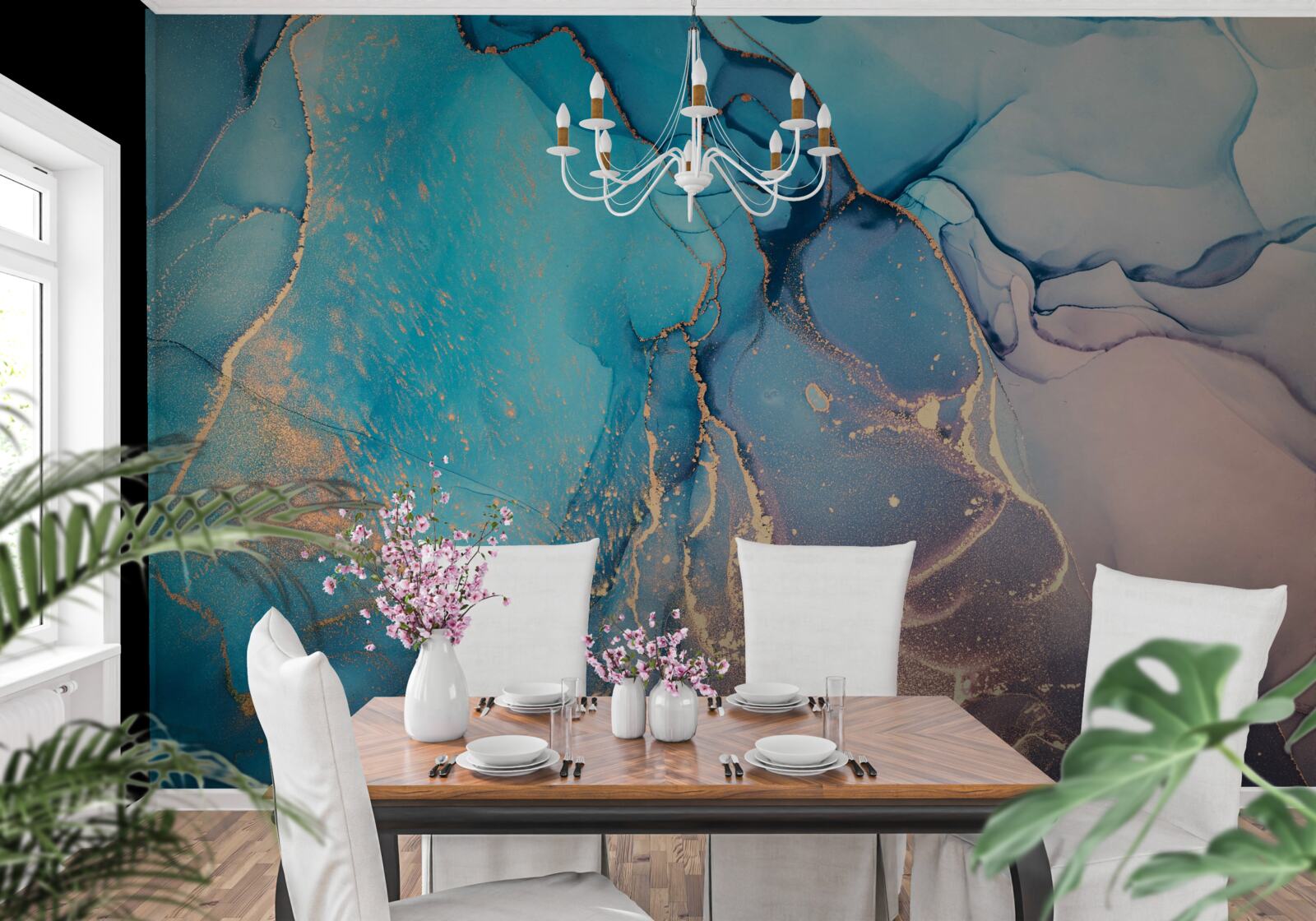 Фотошпалери абстрактний фон у світлих відтінках