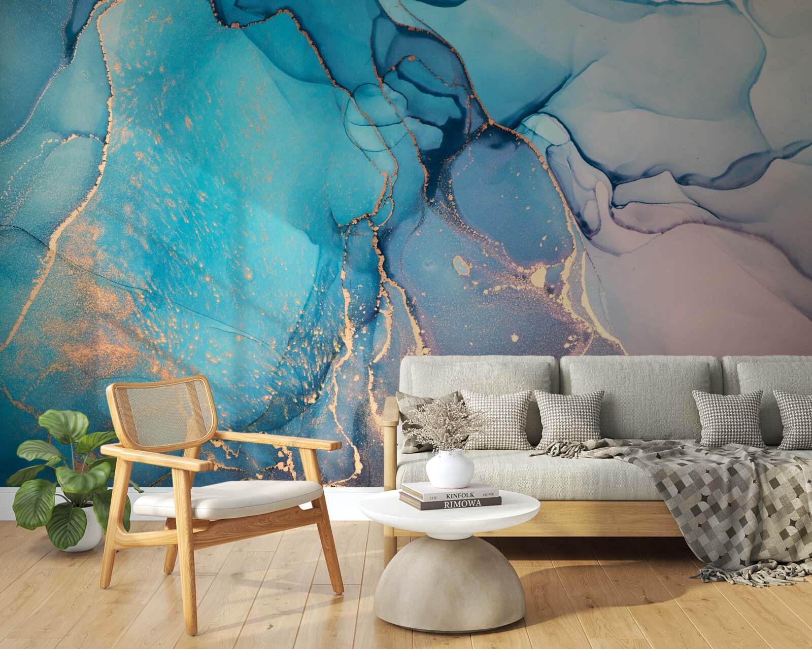 Фотошпалери абстрактний фон у світлих відтінках