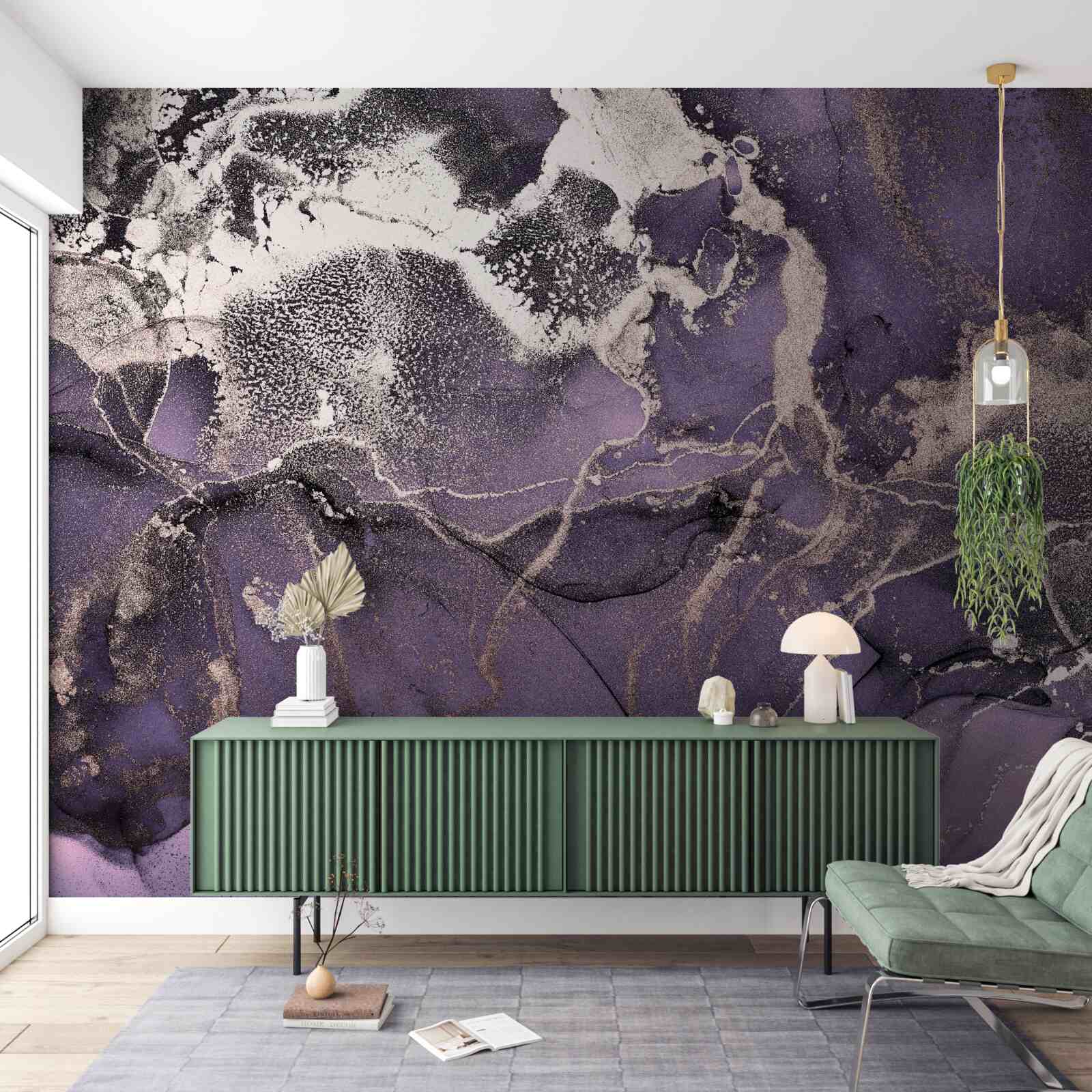 Фотошпалери приголомшливий фон у відтінках фіолетового