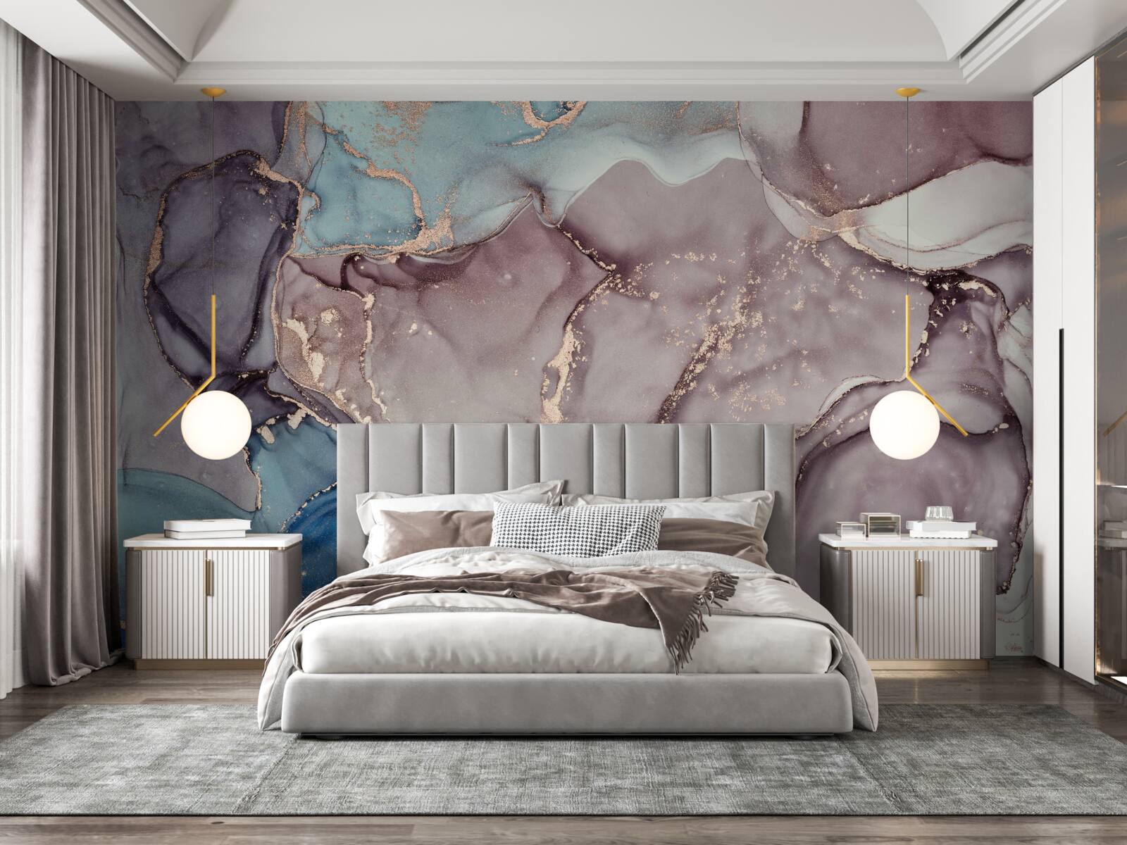 Фотошпалери мармуровий фон аквареллю