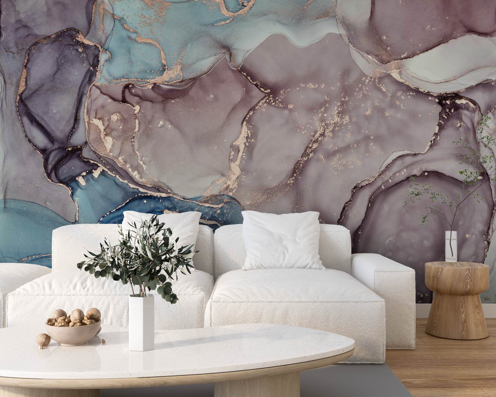 Фотошпалери мармуровий фон аквареллю