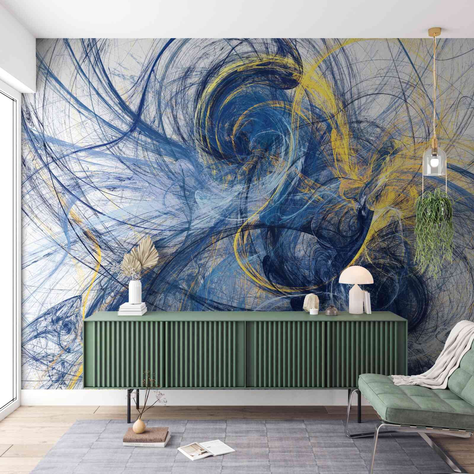 Фотошпалери метафора звуку дощу