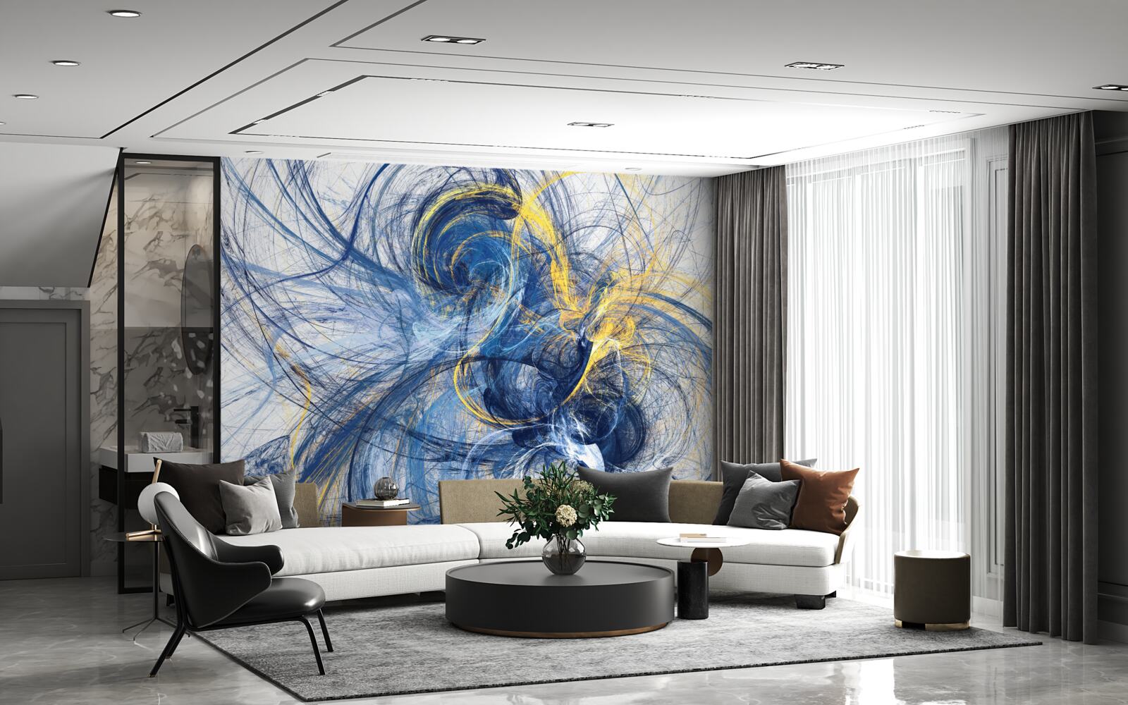 Фотошпалери метафора звуку дощу