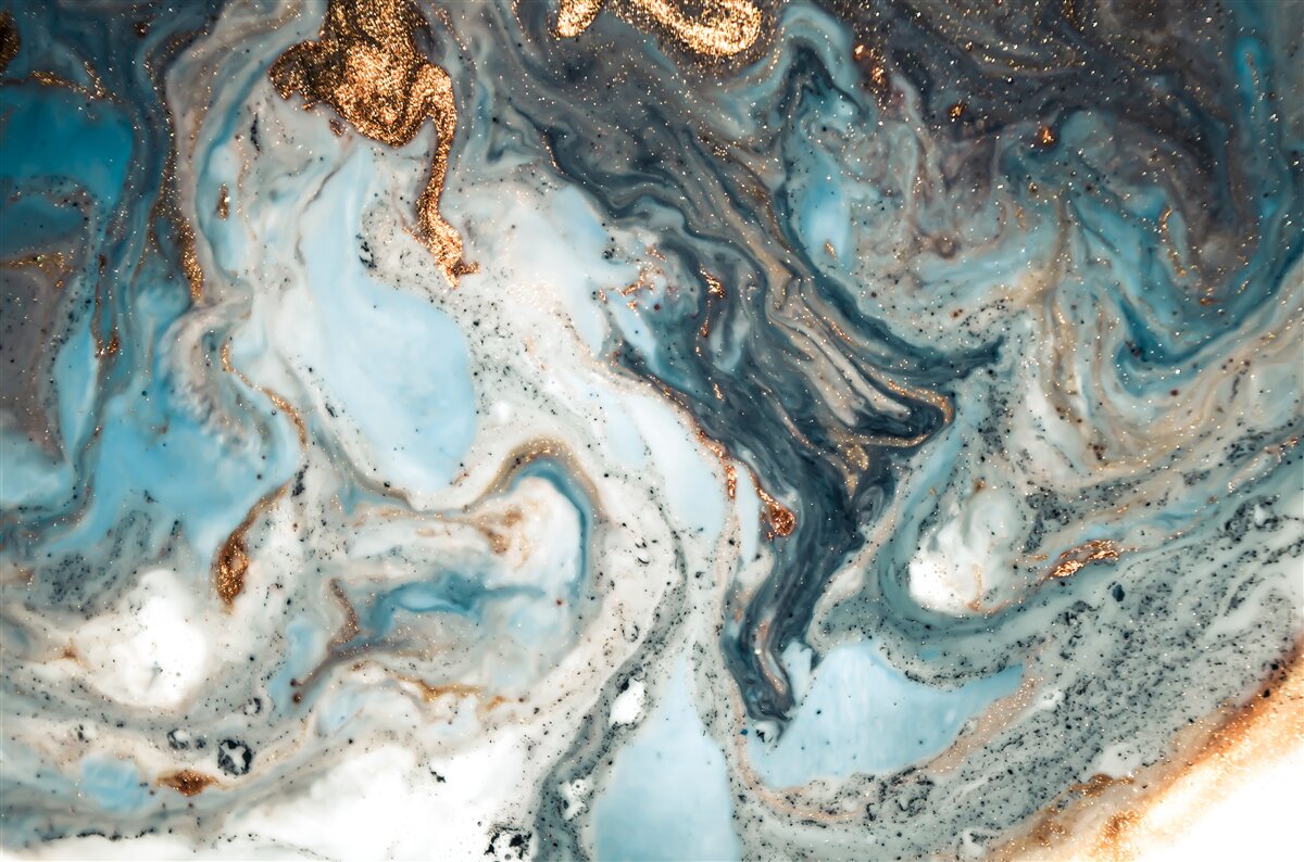 Фотошпалери золота абстракція з красивими елементами