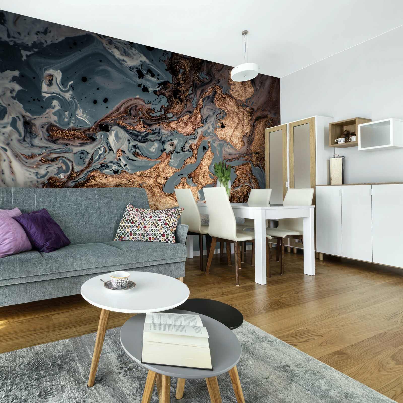 Фотошпалери згущений золотий еліксир