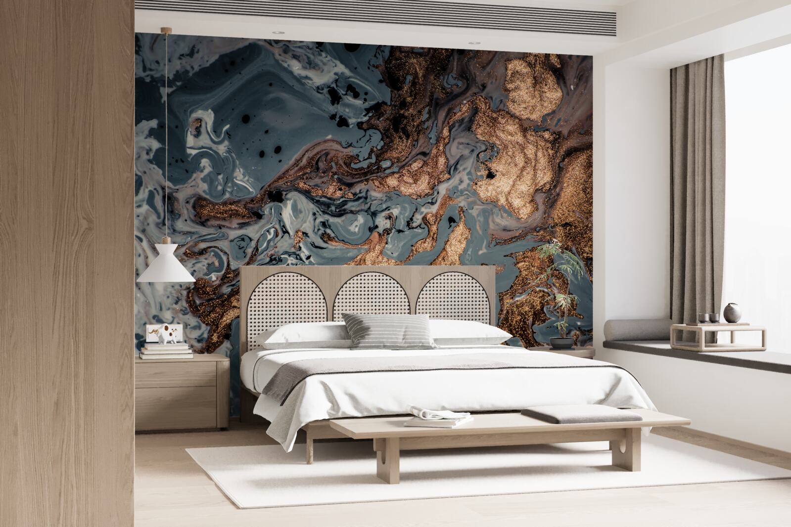 Фотошпалери згущений золотий еліксир