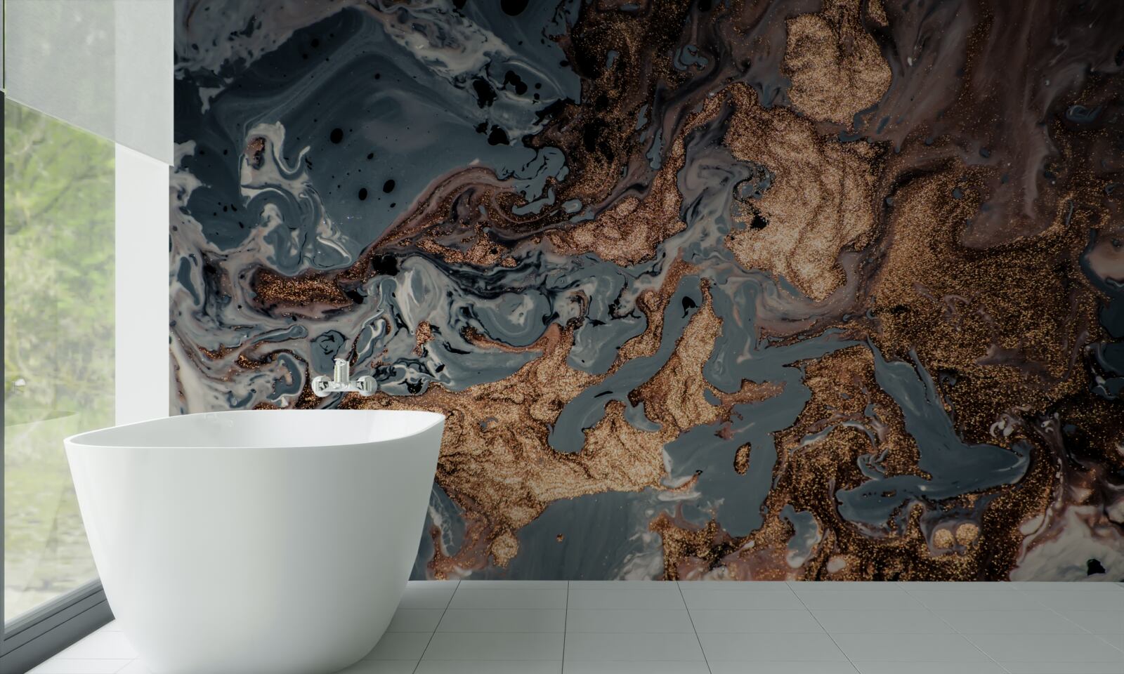 Фотошпалери згущений золотий еліксир