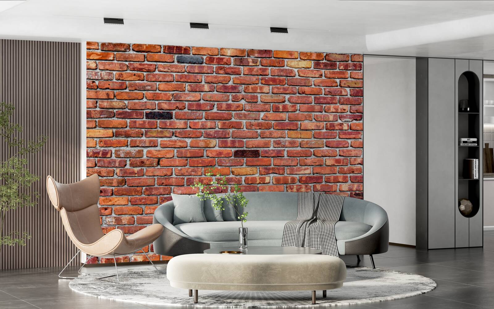 Фотошпалери Старовинна цегляна стіна