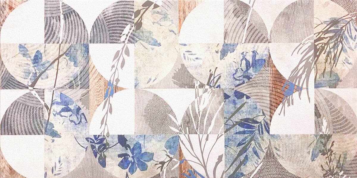 Фотошпалери абстрактне тло з відбитками осіннього листя