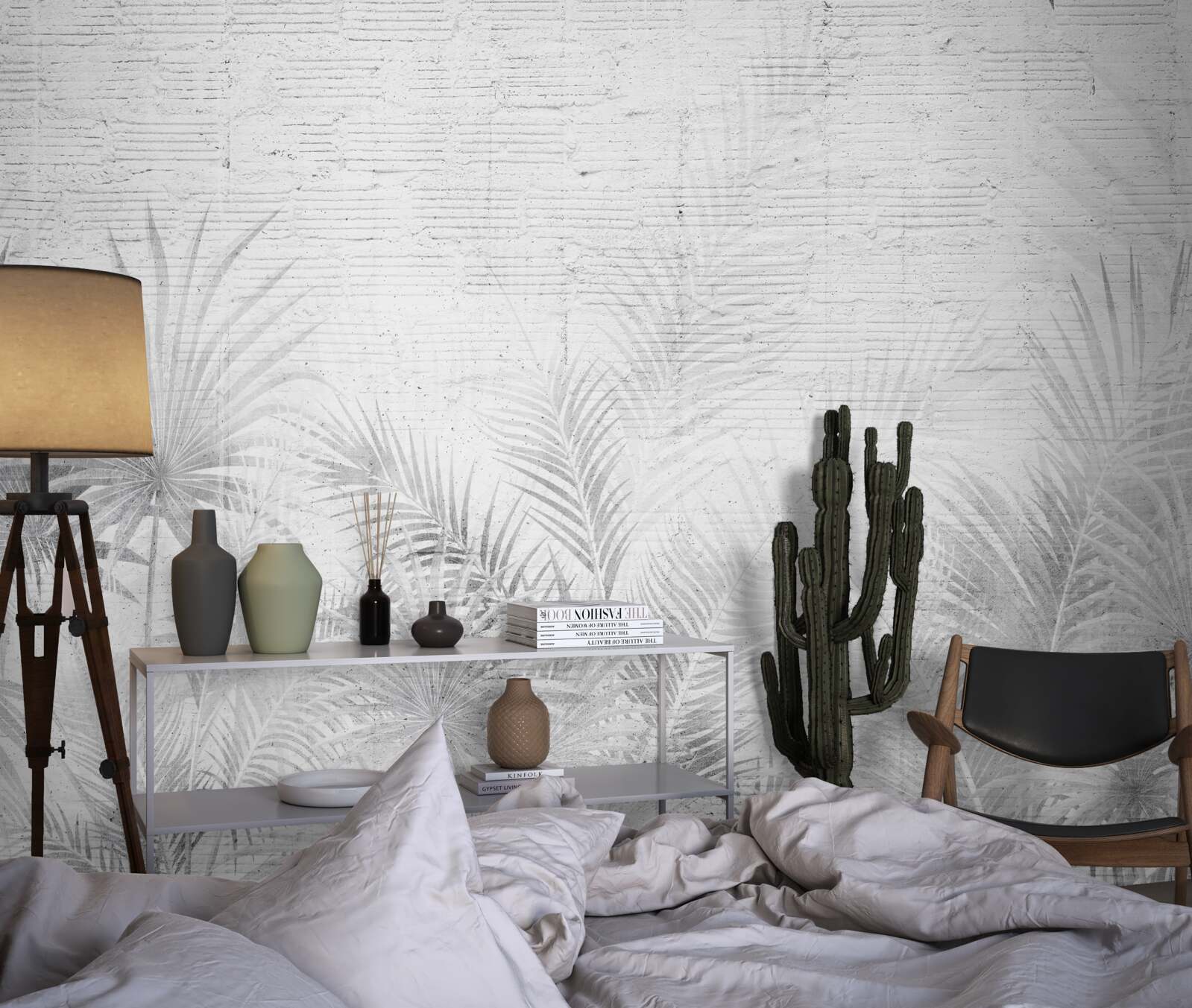 Фотошпалери ранковий туман у тропічному лісі