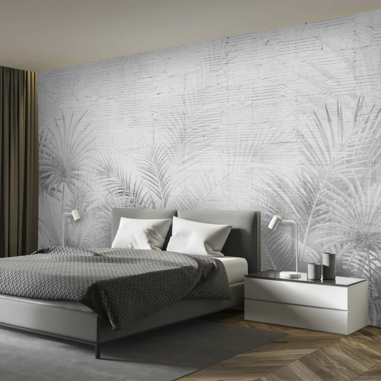 Фотошпалери ранковий туман у тропічному лісі