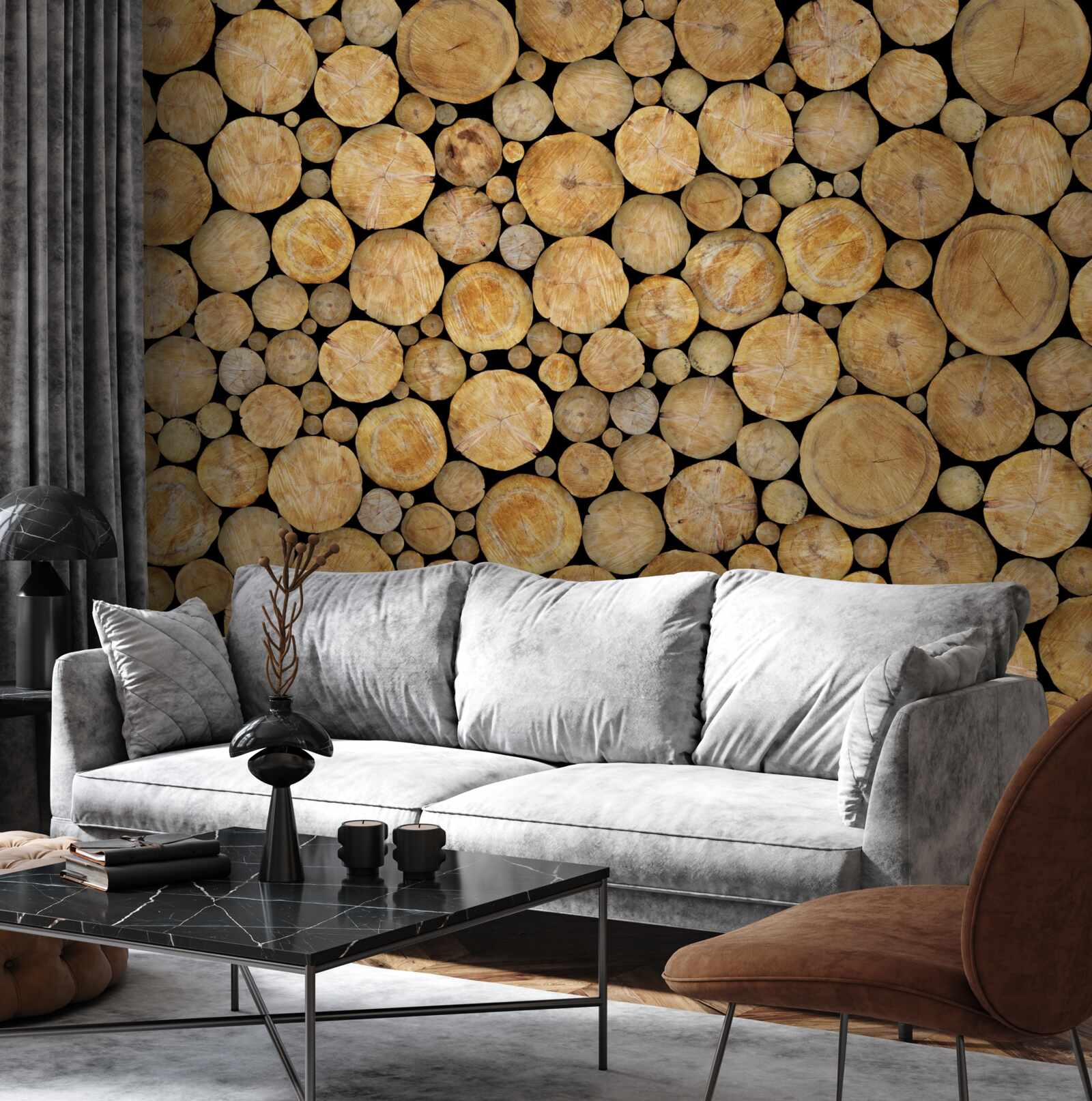 Фотошпалери вирубано значну кількість дерев