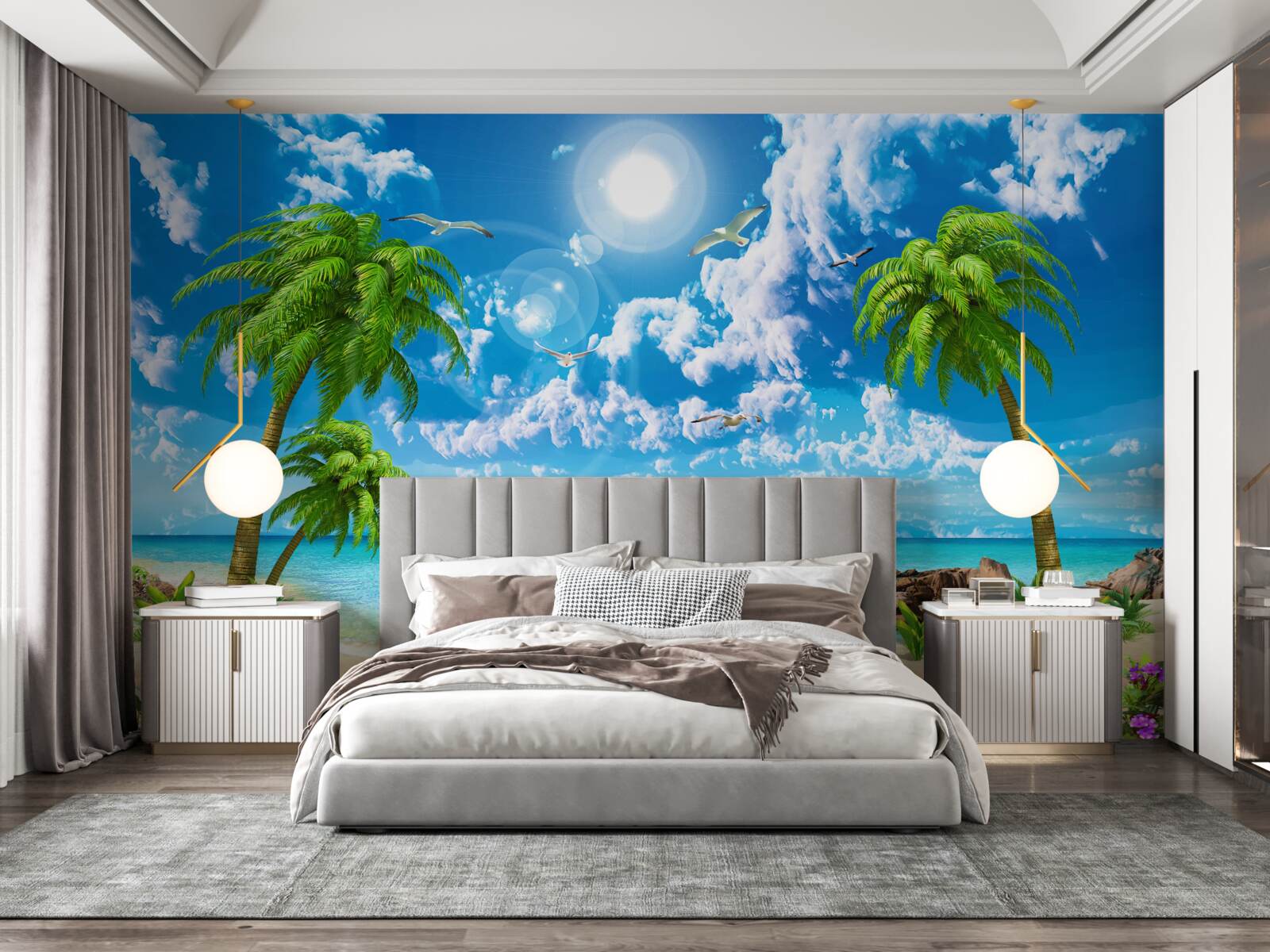 Фотошпалери природа тропічного узбережжя