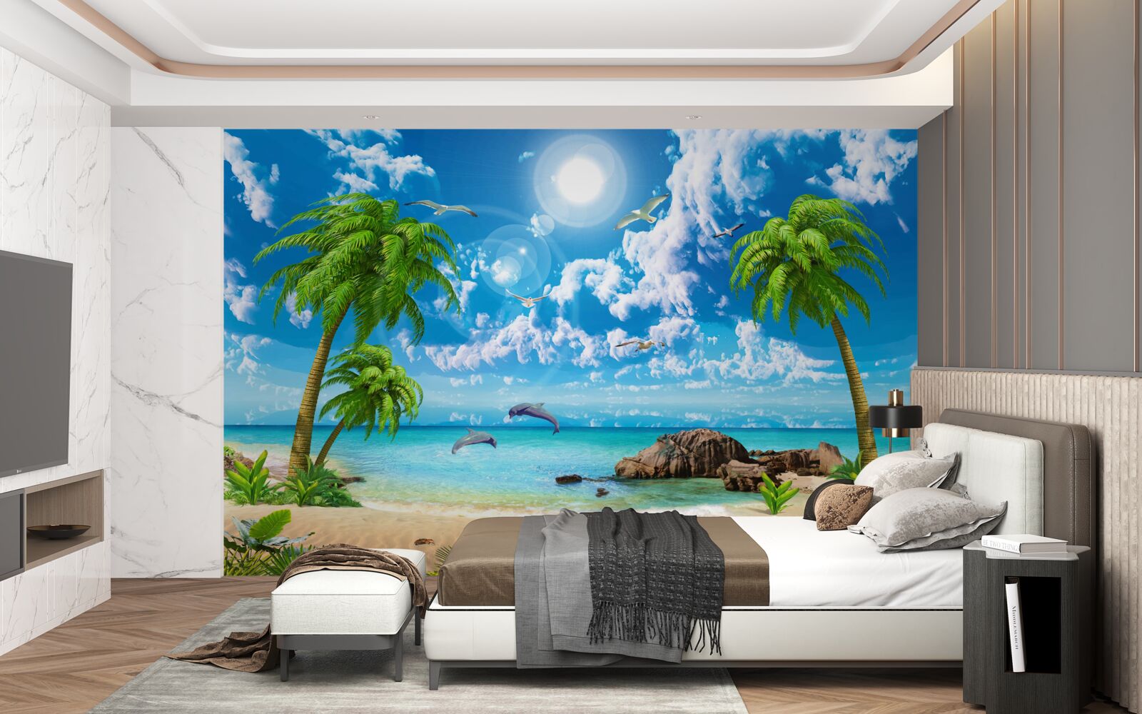 Фотошпалери природа тропічного узбережжя