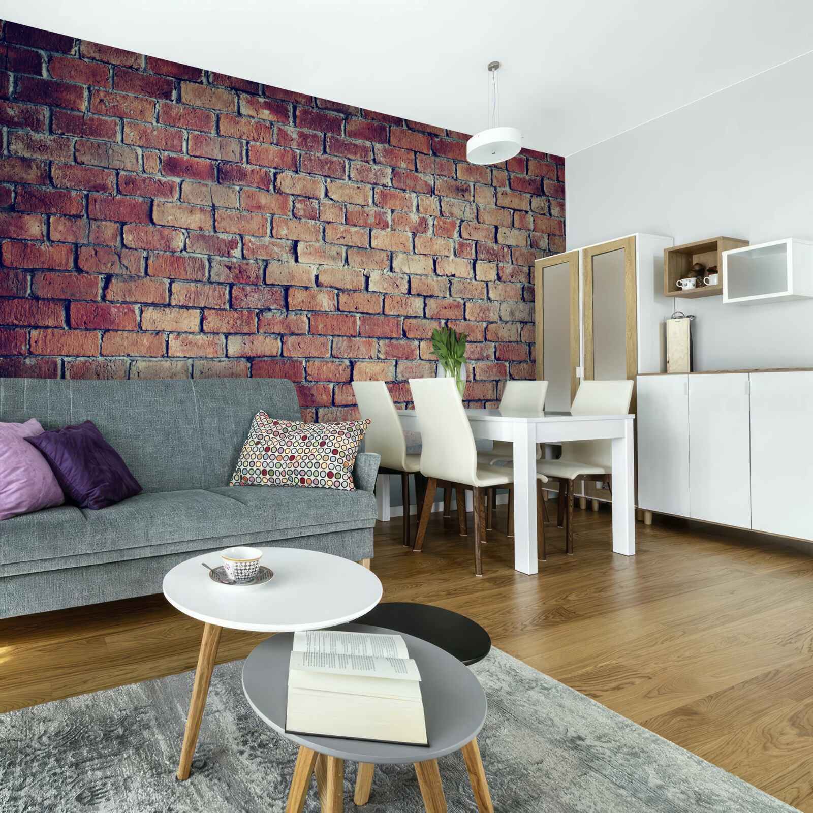 Фотошпалери Стіна з червоної цегли